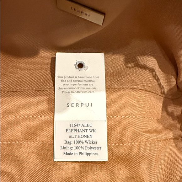 Serpui x Anthropologie Alec Elephant Clutch Bag - Picture 9 of 9